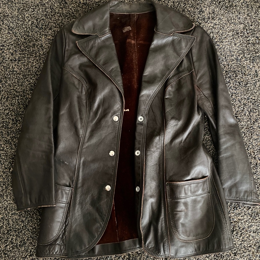Vintage 80s Women’s Leather Jacket